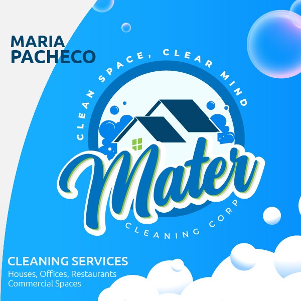 Mater cleaning visual